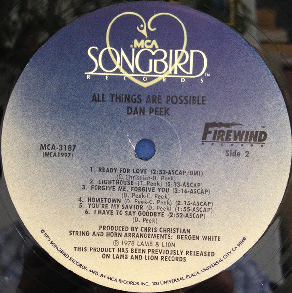 All Things Are Possible