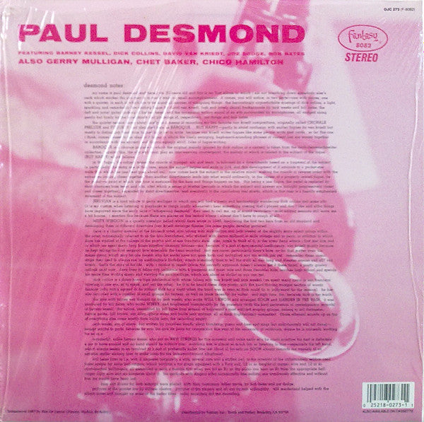 Gerry Mulligan/Paul Desmond