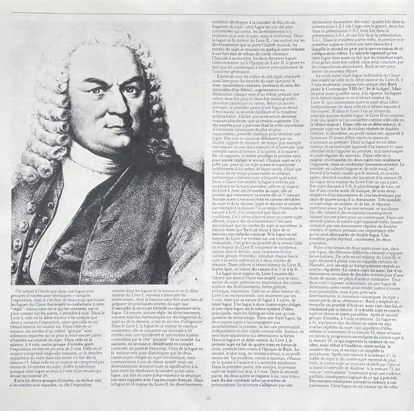 Das Wohltemperierte Klavier BWV 846-893 = The Well-Tempered Clavier = Le Clavier Bien Tempéré