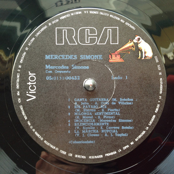 Grabaciones De Oro De Mercedes Simone