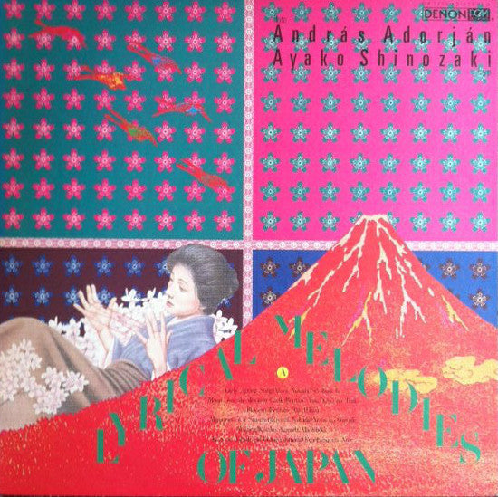 フルートとハープによる日本の抒情 = Lyrical Melodies Of Japan