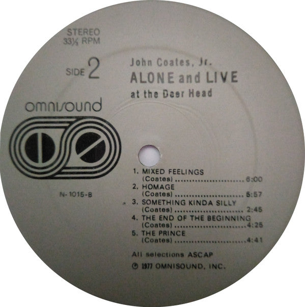 Alone And Live At The Deer Head