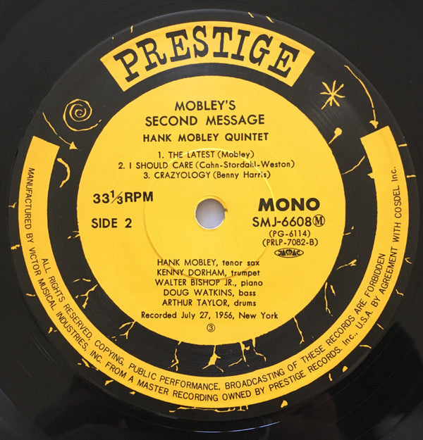 Mobley's 2nd Message