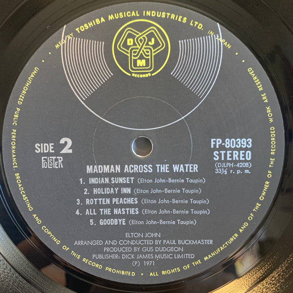 Madman Across The Water