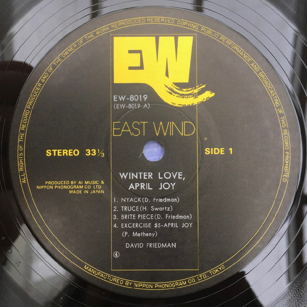 Winter Love, April Joy