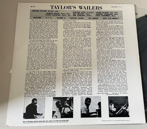 Taylor's Wailers