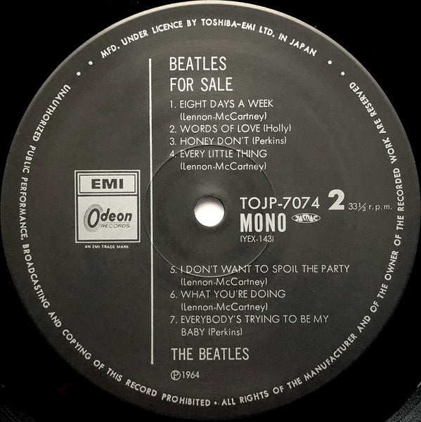 Beatles For Sale