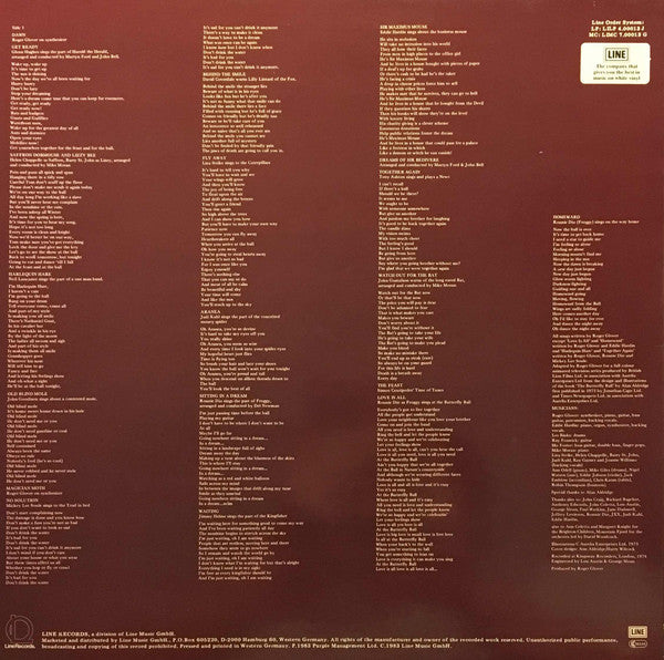 The Butterfly Ball And The Grasshopper's Feast