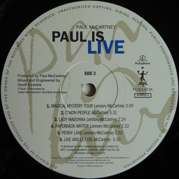 Paul Is Live