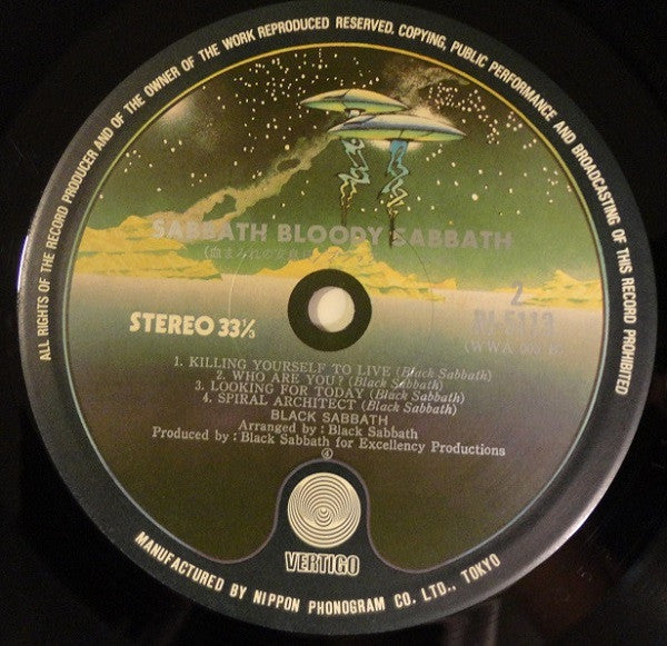 Sabbath Bloody Sabbath = 血まみれの安息日