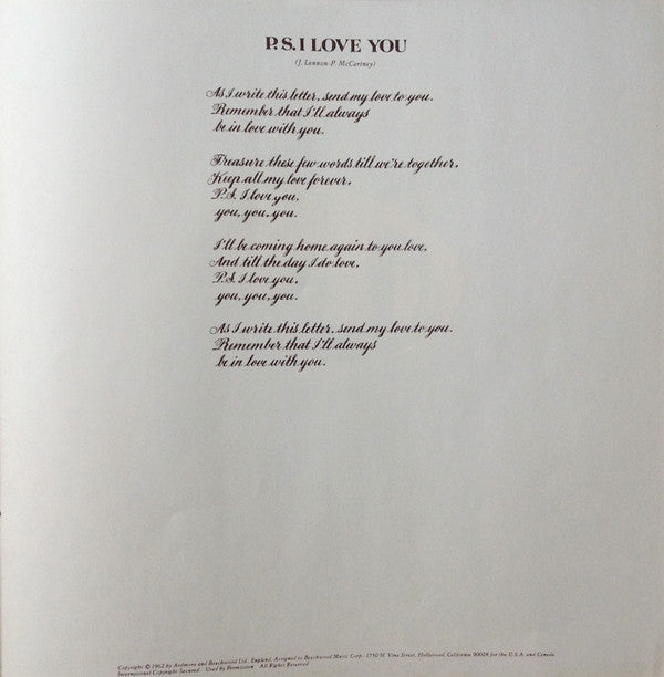 Love Songs = ラヴ・ソングス