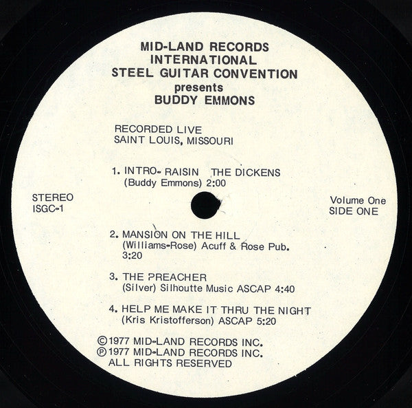 International Steel Guitar Convention - Volume 1