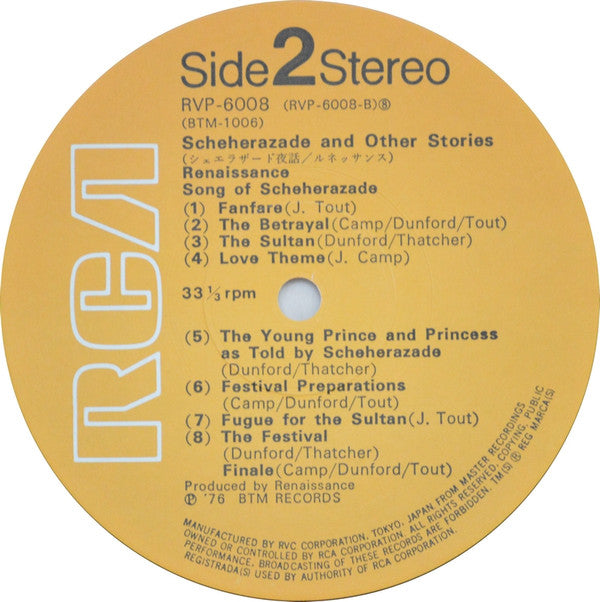 Scheherazade And Other Stories