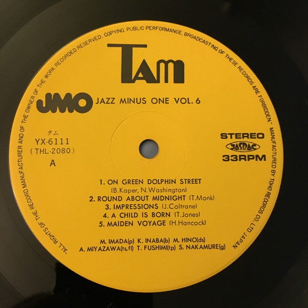 Jazz Minus One Vol.6