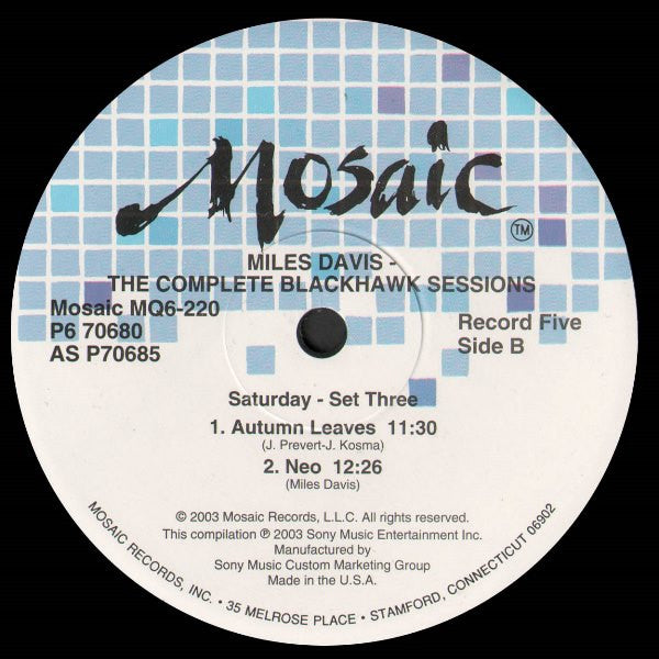 The Complete Blackhawk Sessions