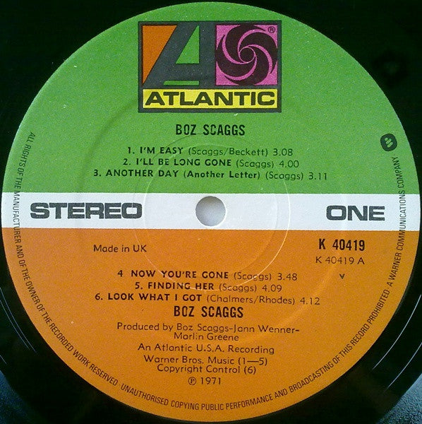Boz Scaggs