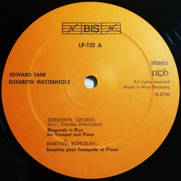 Rhapsody In Blue / Sonatina / Sonatina / Sonata (For Trumpet And Piano)