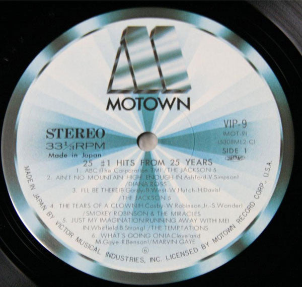 25 #1 Hits From 25 Years