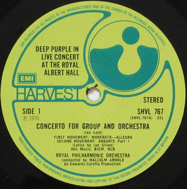 Concerto For Group And Orchestra