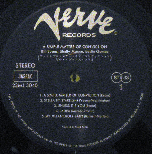 A Simple Matter Of Conviction