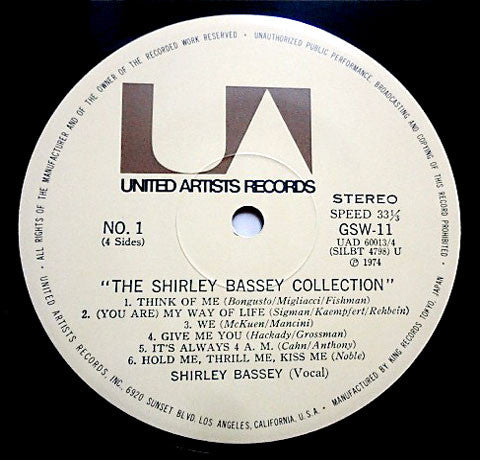 The Shirley Bassey Collection