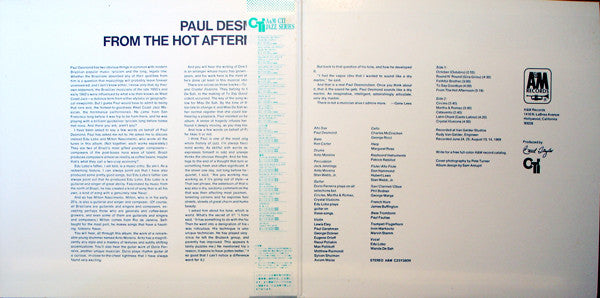 From The Hot Afternoon