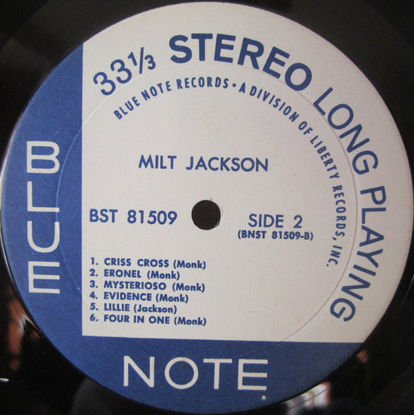 Milt Jackson With John Lewis, Percy Heath, Kenny Clarke, Lou Donaldson And The Thelonious Monk Quintet