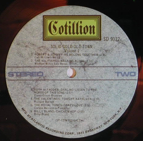 Solid Gold Old Town. Volume 1