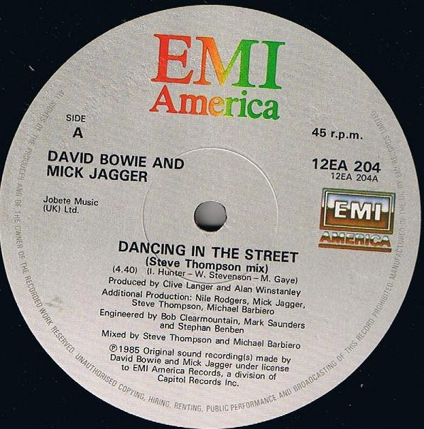 Dancing In The Street