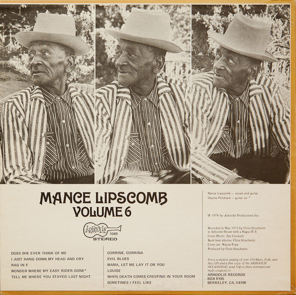 Mance Lipscomb Volume 6