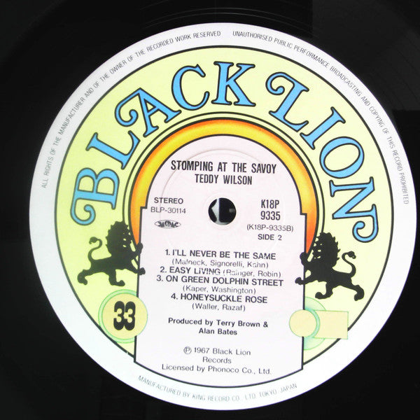 Stomping At The Savoy