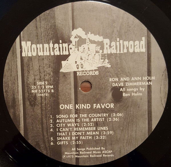 One Kind Favor