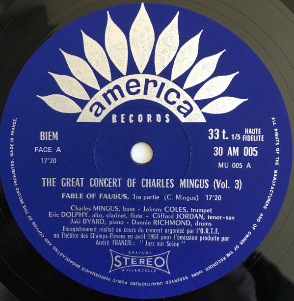 The Great Concert Of Charles Mingus