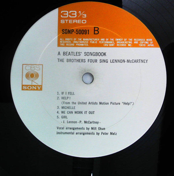 The Brothers Four Sing Lennon-McCartney