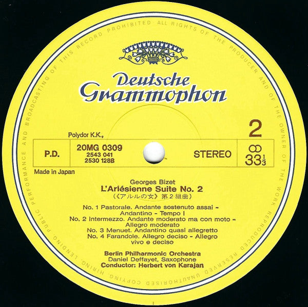 Carmen (Suite No. 1) / L'Arlésienne (Suites No. 1 & 2)