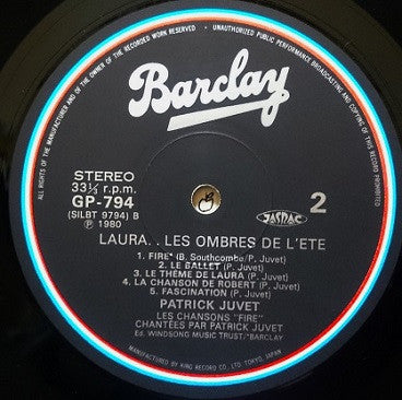 Laura Les Ombres De L'Ete