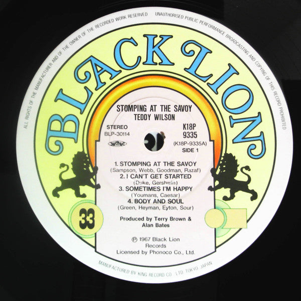 Stomping At The Savoy