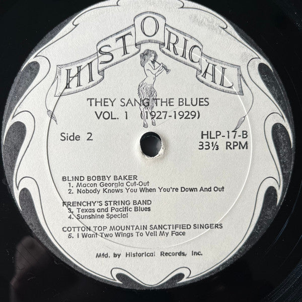 They Sang The Blues (1927 - 1929)