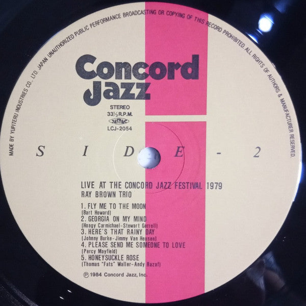 Live At The Concord Jazz Festival 1979