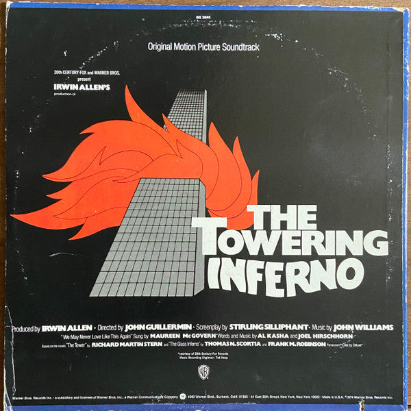 Irwin Allen's Production Of The Towering Inferno (Original Motion Picture Soundtrack)