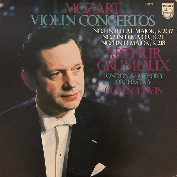 Violin Concertos: No.1 In B Flat Major, K.207 / No.2 In D Major, K.211 / No.4 In D Major, K.218