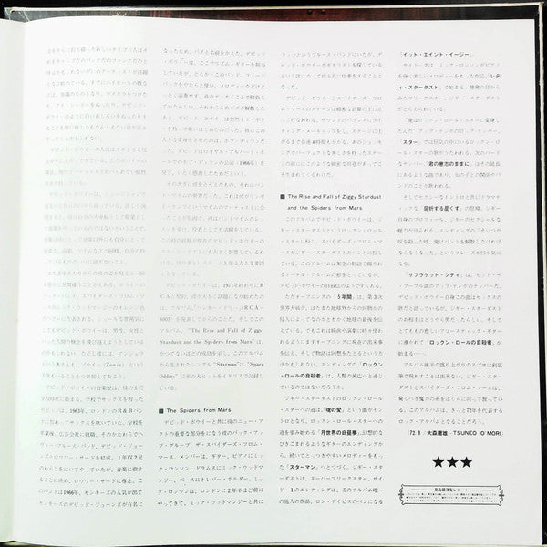 The Rise And Fall Of Ziggy Stardust And The Spiders From Mars