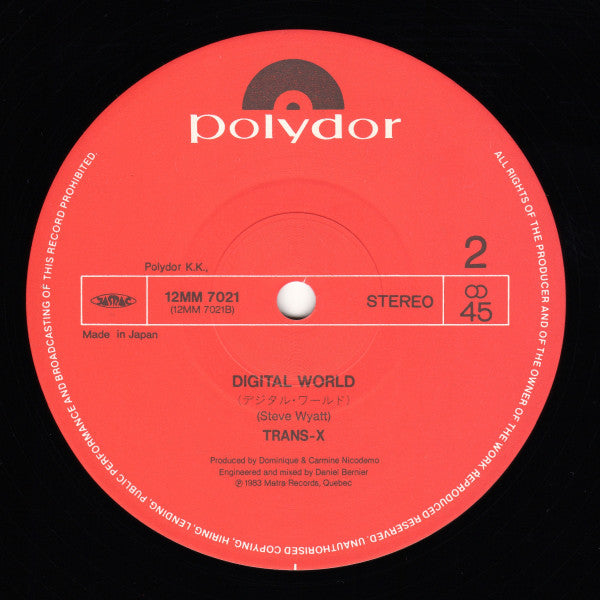 Living On Video / Digital World