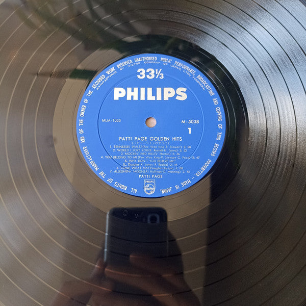 Patti Page Golden Hits