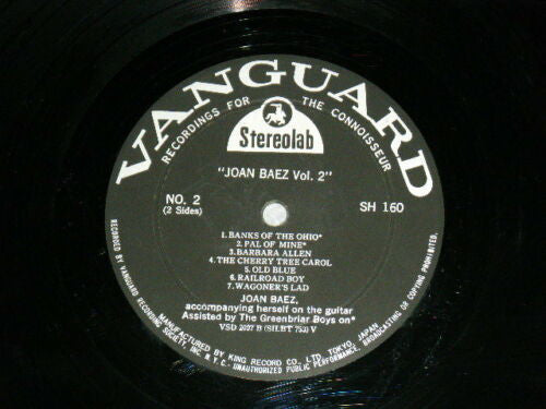 Joan Baez, Vol. 2