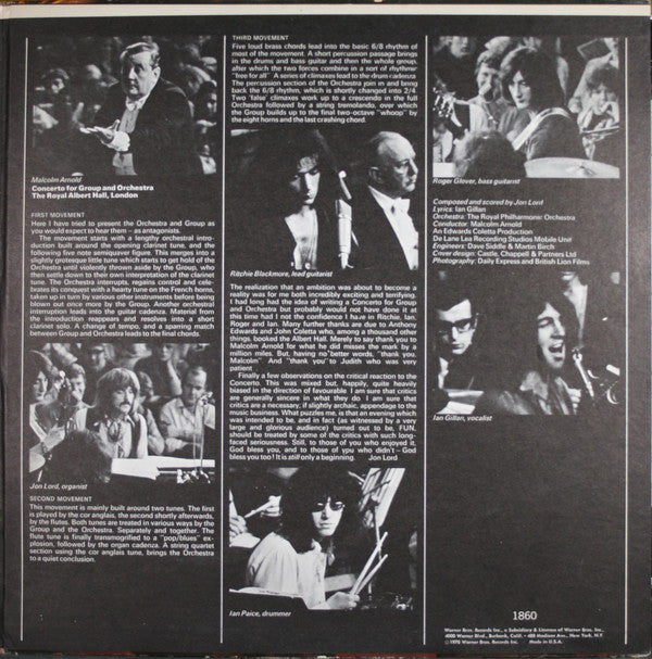 Concerto For Group And Orchestra