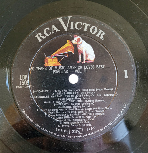 60 Years Of Music America Loves Best -- Popular -- Volume III
