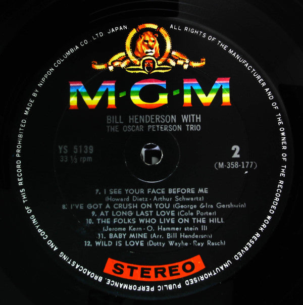 Bill Henderson With The Oscar Peterson Trio