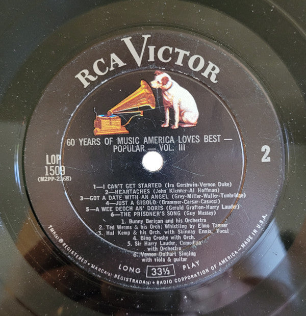 60 Years Of Music America Loves Best -- Popular -- Volume III