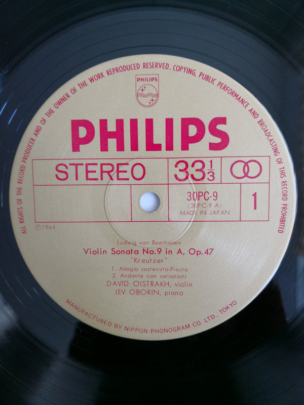 Violin Sonata 9 (Kreutzer) & 5 (Spring)